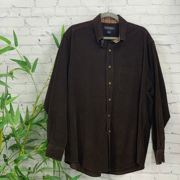 Brooks Brothers Other - 🎉Brooks Brothers Brown Button Down Corduroy Shirt